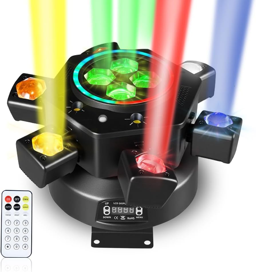 🔥Buy 1 Get 1 Free🔦✨540° Rotating DJ Spotlight