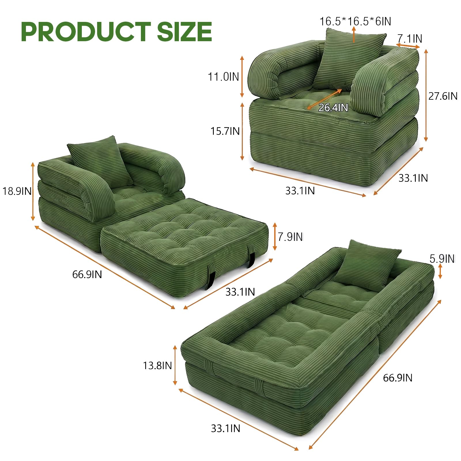 Folding Sofa Bed