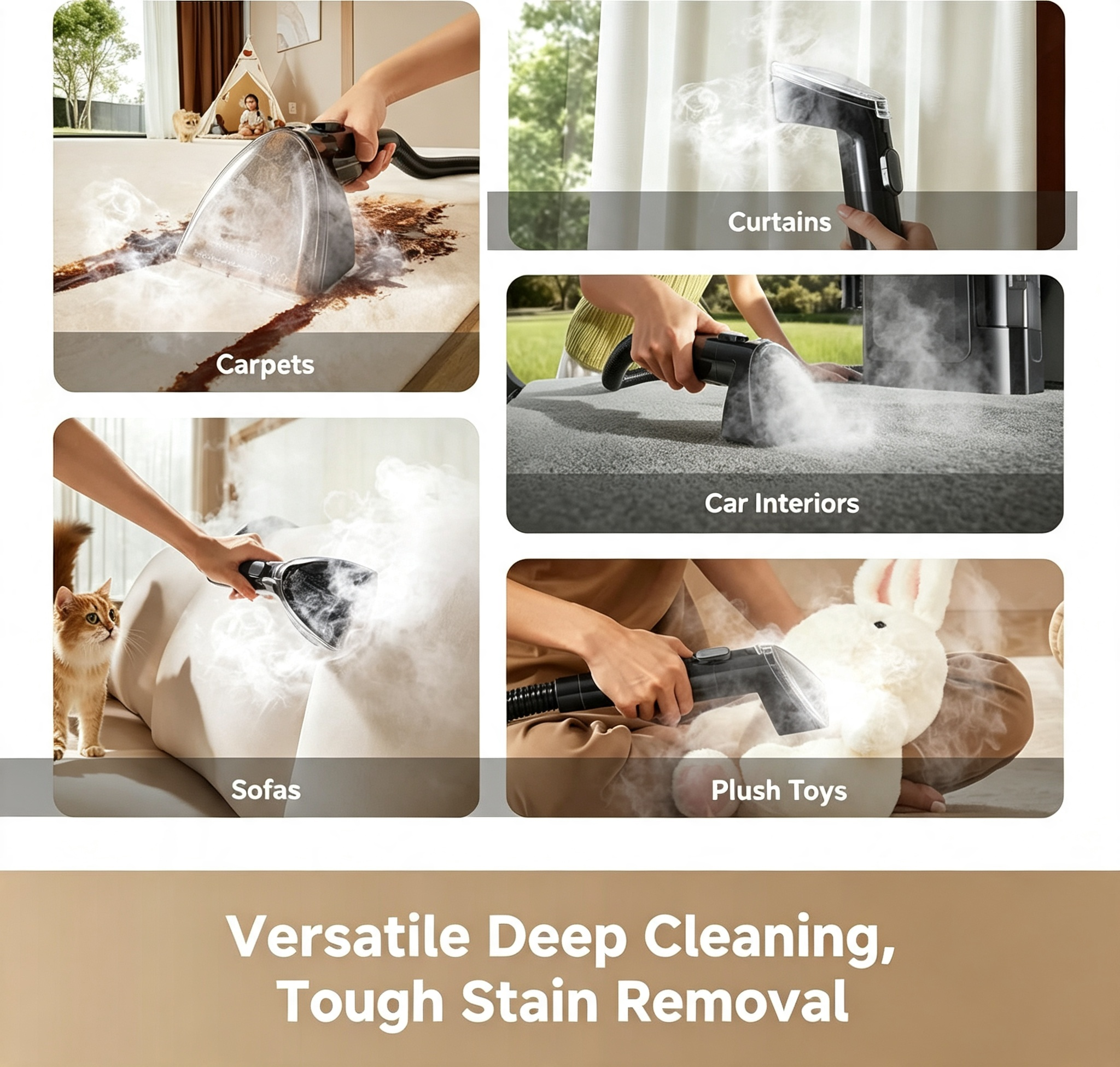 Steam Carpet Cleaner Machine