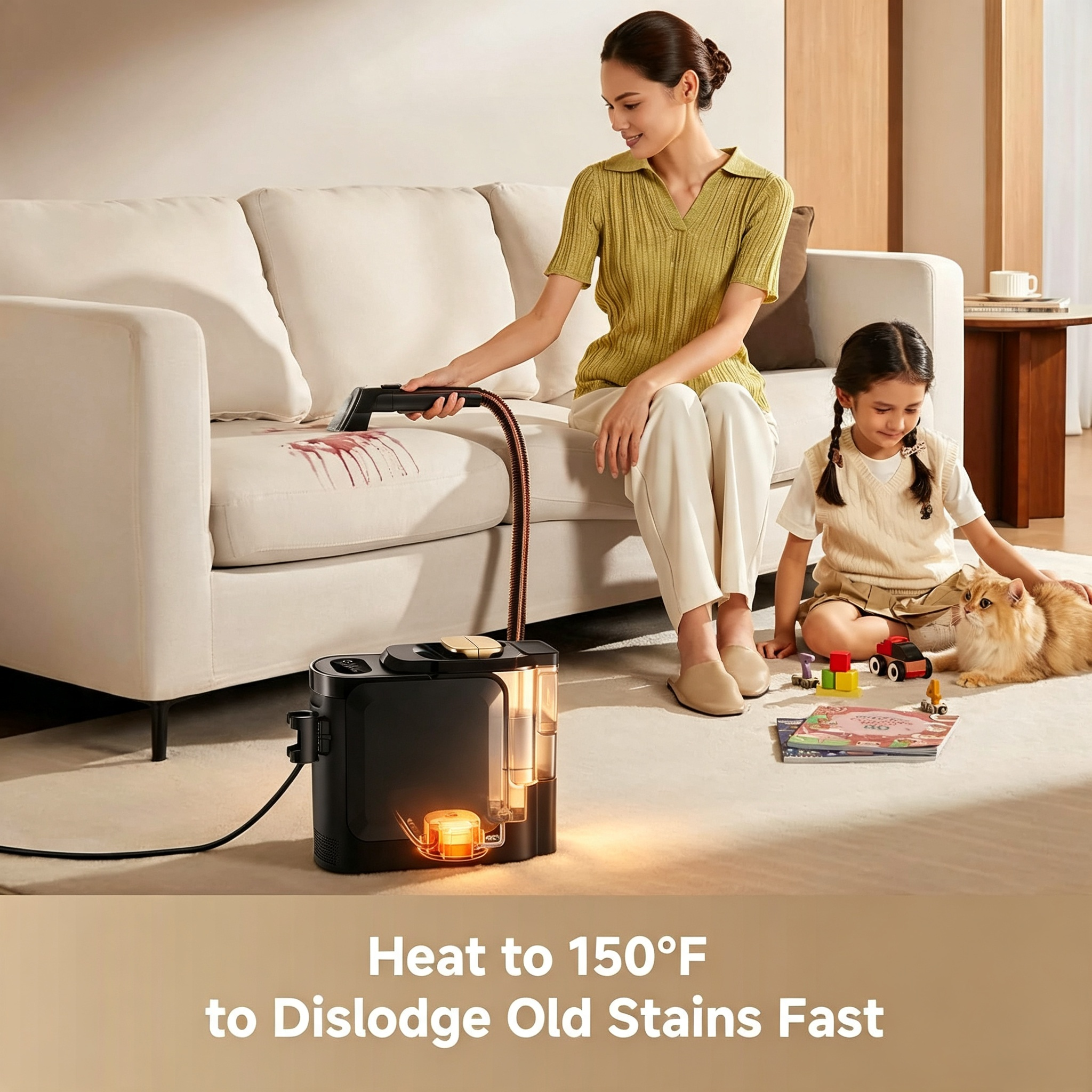 Steam Carpet Cleaner Machine