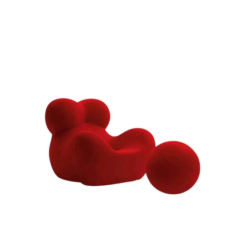 Fabric Creative Cuddle Single Sofa Lazy Couch