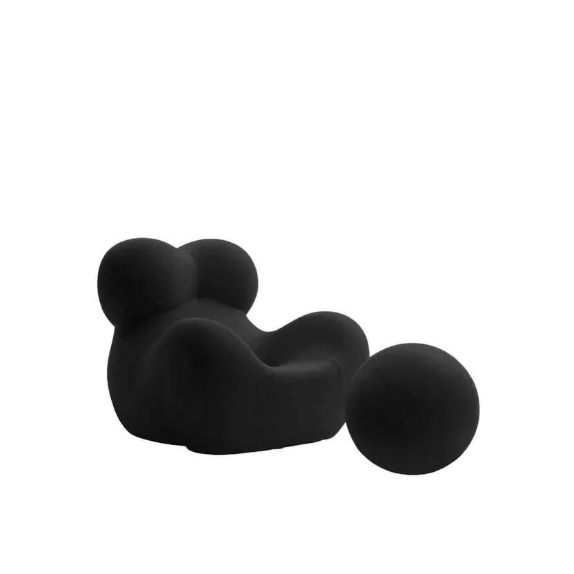Fabric Creative Cuddle Single Sofa Lazy Couch