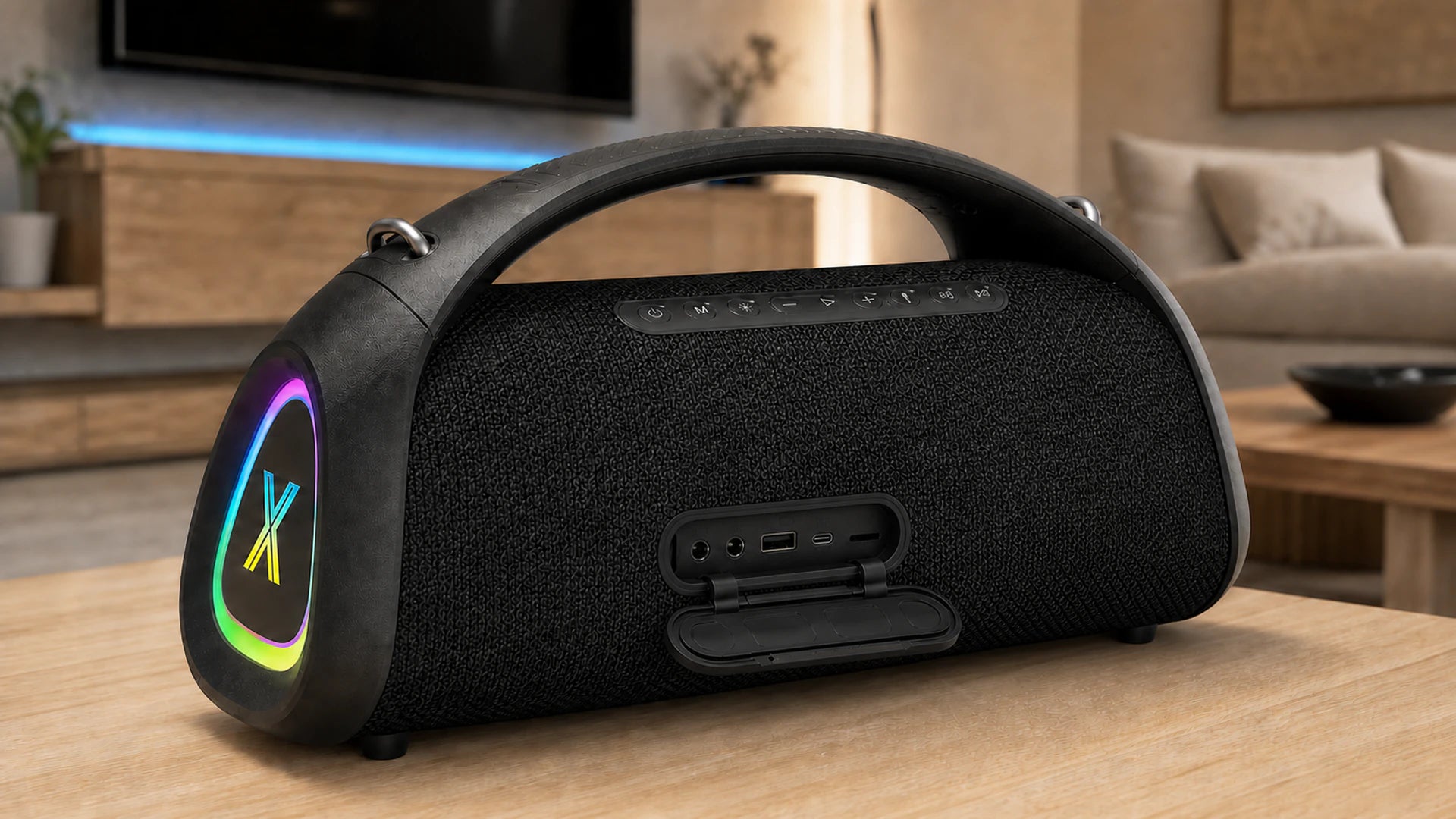 Speaker connectivity ports