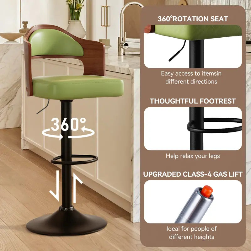 Swivel Bar Stools Set