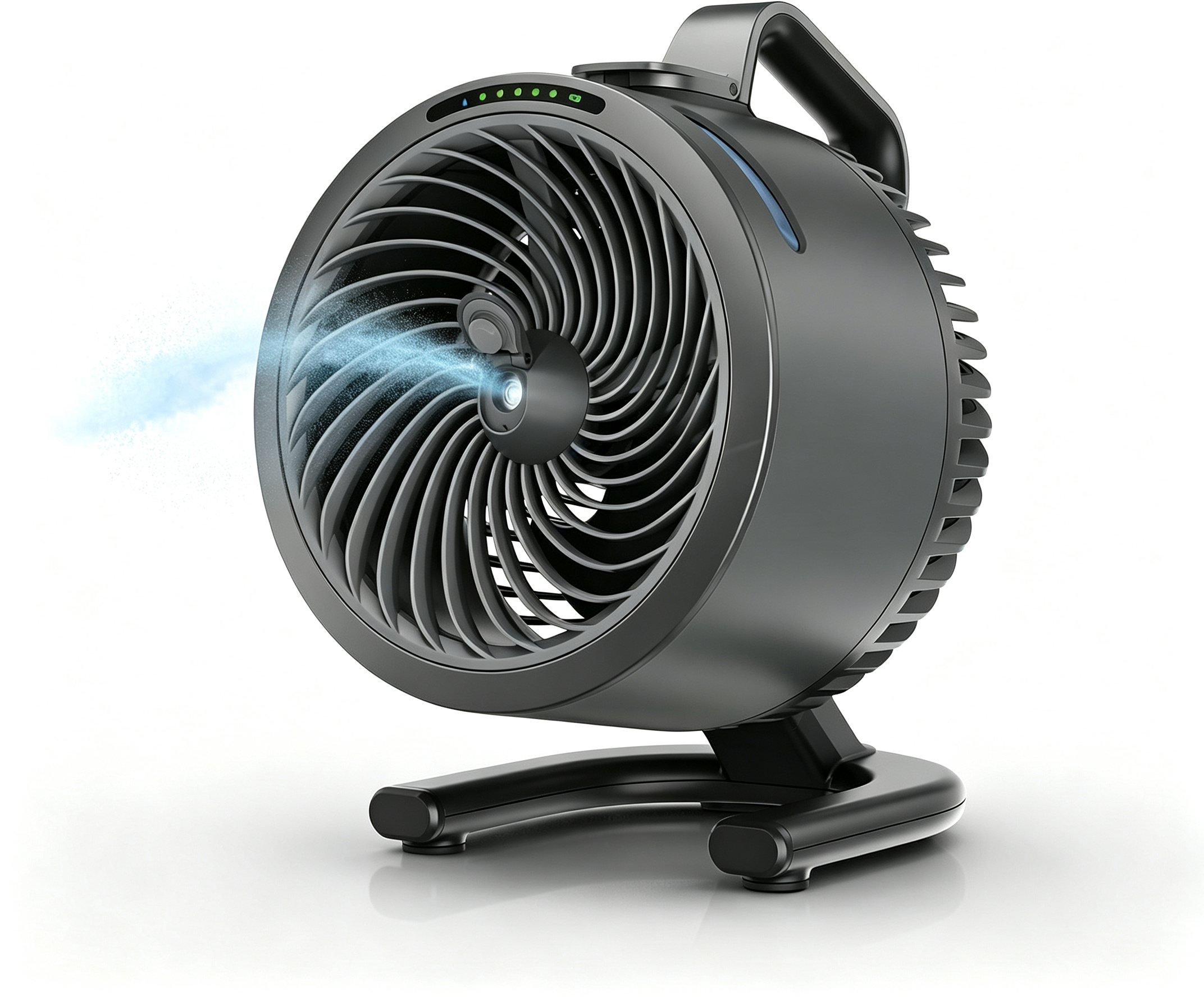 All-New Shark FlexBreeze HydroGo Pro Fan, Indoor & Outdoor Powerful Cooling Fan with Dry-Touch Mist, Portable Cordless & Corded, Long Battery Runtime, 5 Speeds, Dune, FA056GY1 (2026 Release)
