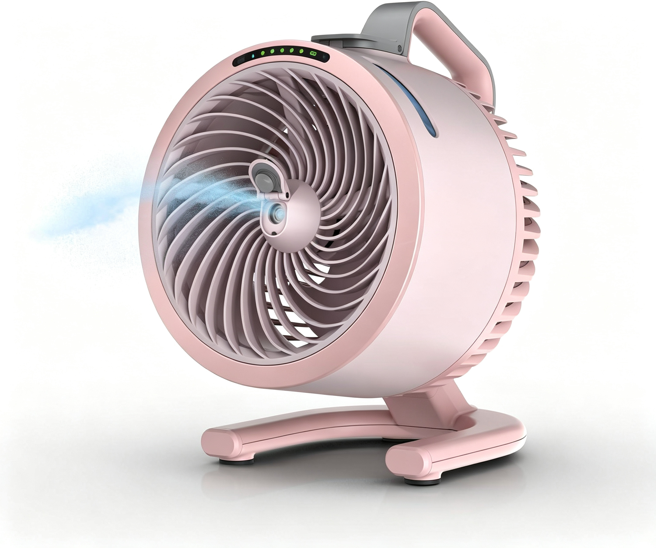 All-New Shark FlexBreeze HydroGo Pro Fan, Indoor & Outdoor Powerful Cooling Fan with Dry-Touch Mist, Portable Cordless & Corded, Long Battery Runtime, 5 Speeds, Dune, FA056GY1 (2026 Release)
