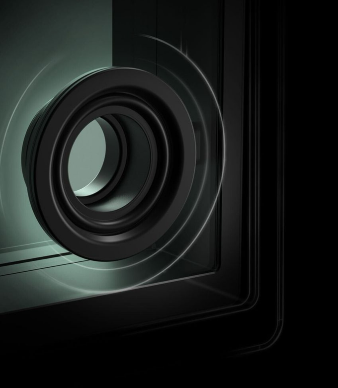 Hi-Fi transparent speaker audio system