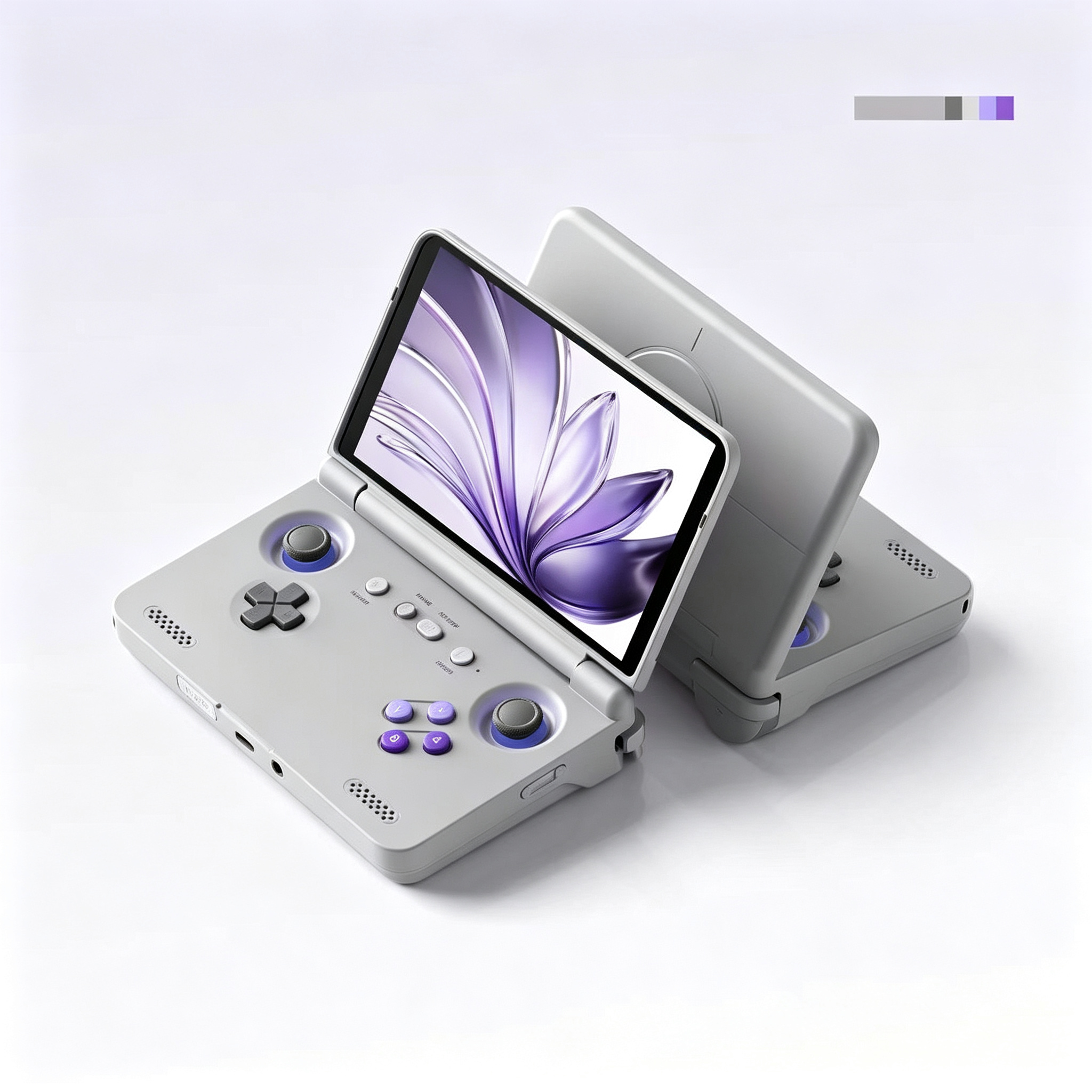 Retroid Pocket Flip2 Handheld Game Console 5.5''IPS Screen Game Consoles Android 13 8GB+128gb
