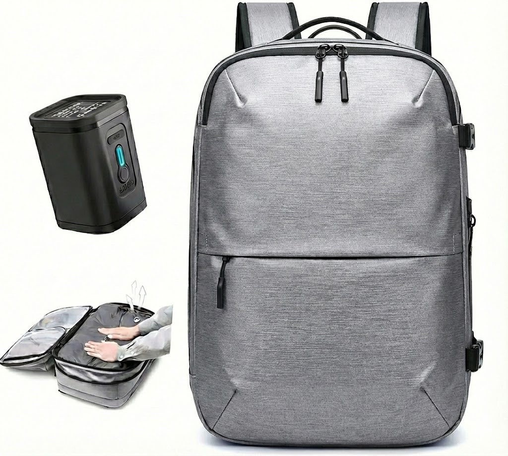 Vacuum Seal Travel Backpack With Vacuum Pump