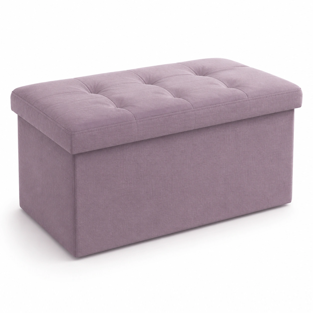 Puf de almacenamiento rosa-havenoranest