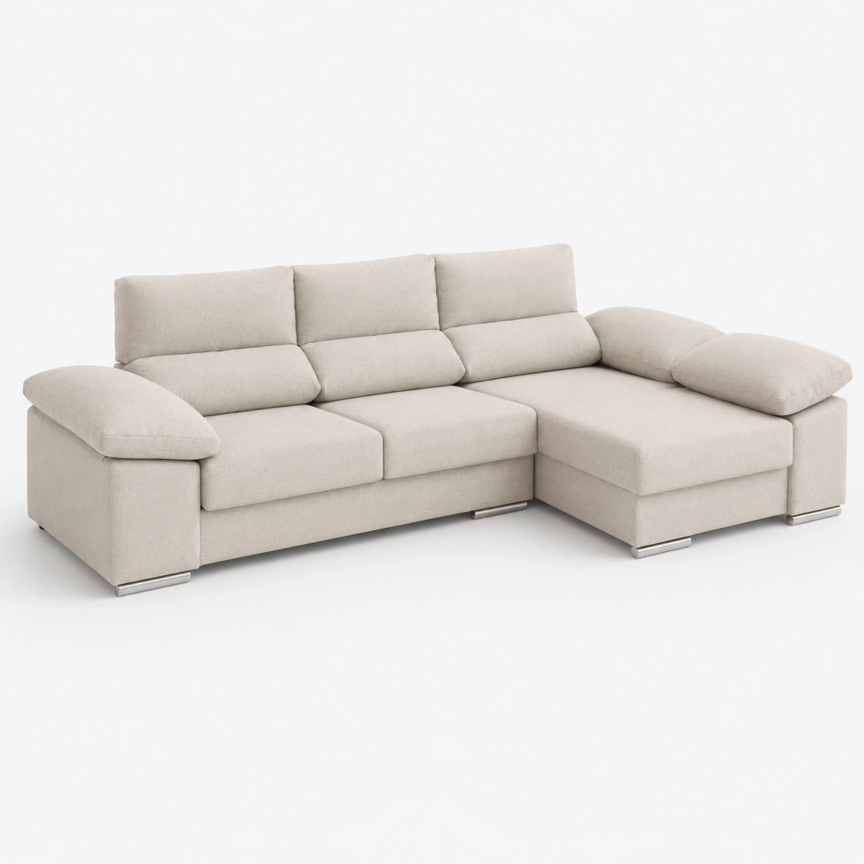 Sofa rinconero color marfil-havenoranest