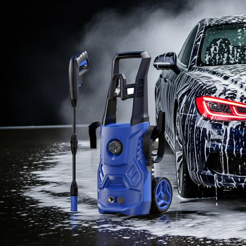 Hidrolavadora eléctrica de 2600 PSI con cañón de espuma para automóviles y exteriores