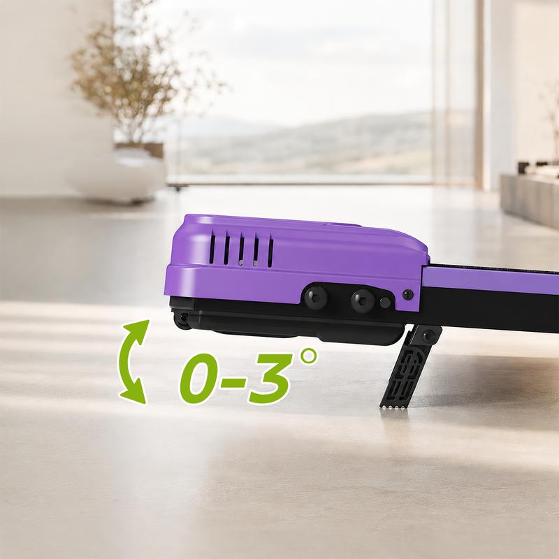 Cinta de correr/máquina para caminar con motor silencioso, capacidad de peso de 260 lb, diseño portátil, pantalla LED y funcionamiento silencioso.