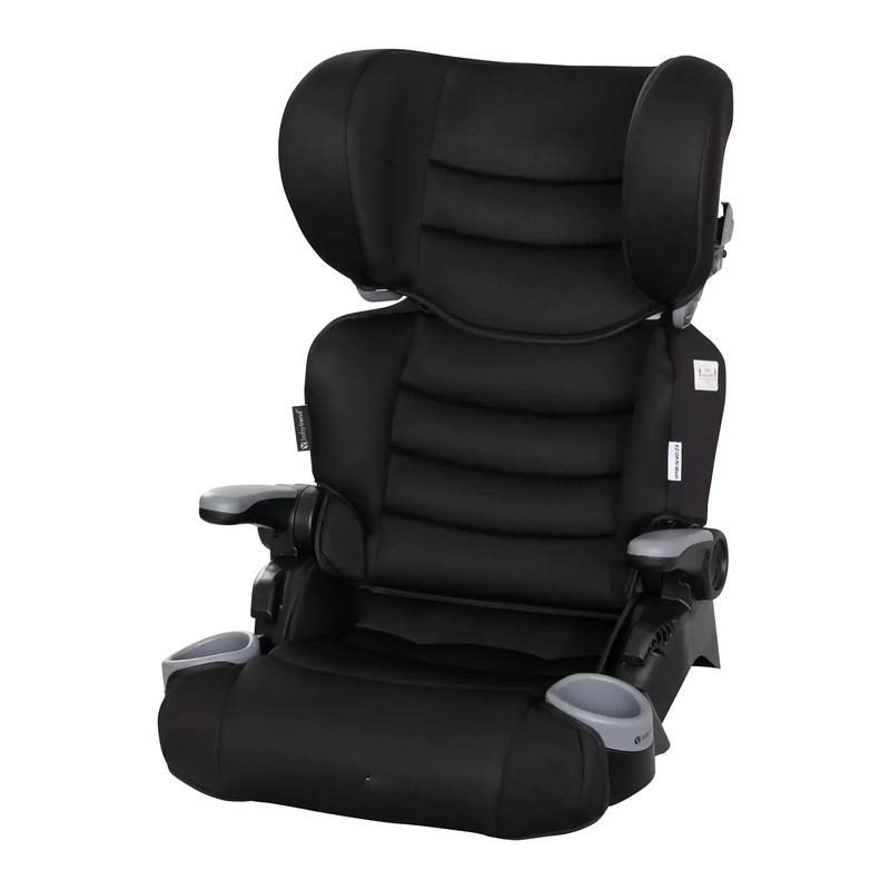 Asiento elevador para automóvil 2 en 1, ligero y plegable, con protección contra impactos laterales y cómodos reposabrazos.