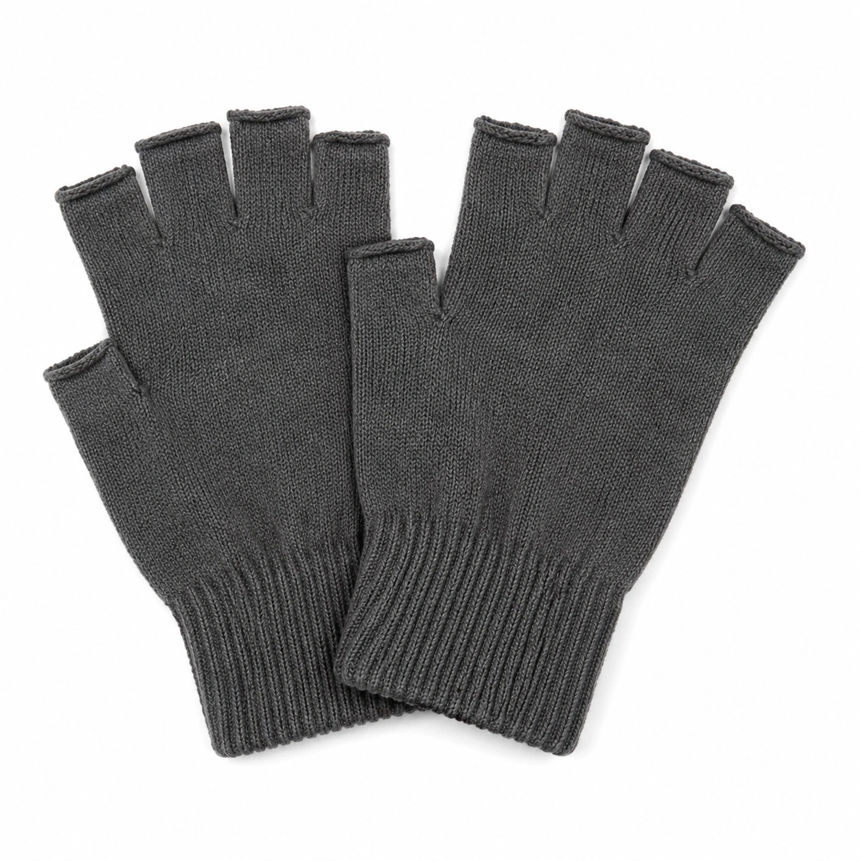 Szare rękawiczki bez palców unisex-nestdaxis
