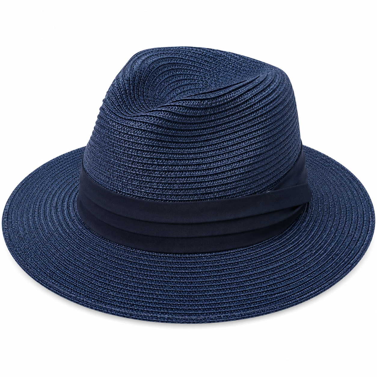 Kapelusz Fedora z Piorem w Kolorze Brązowym-roomvaxis