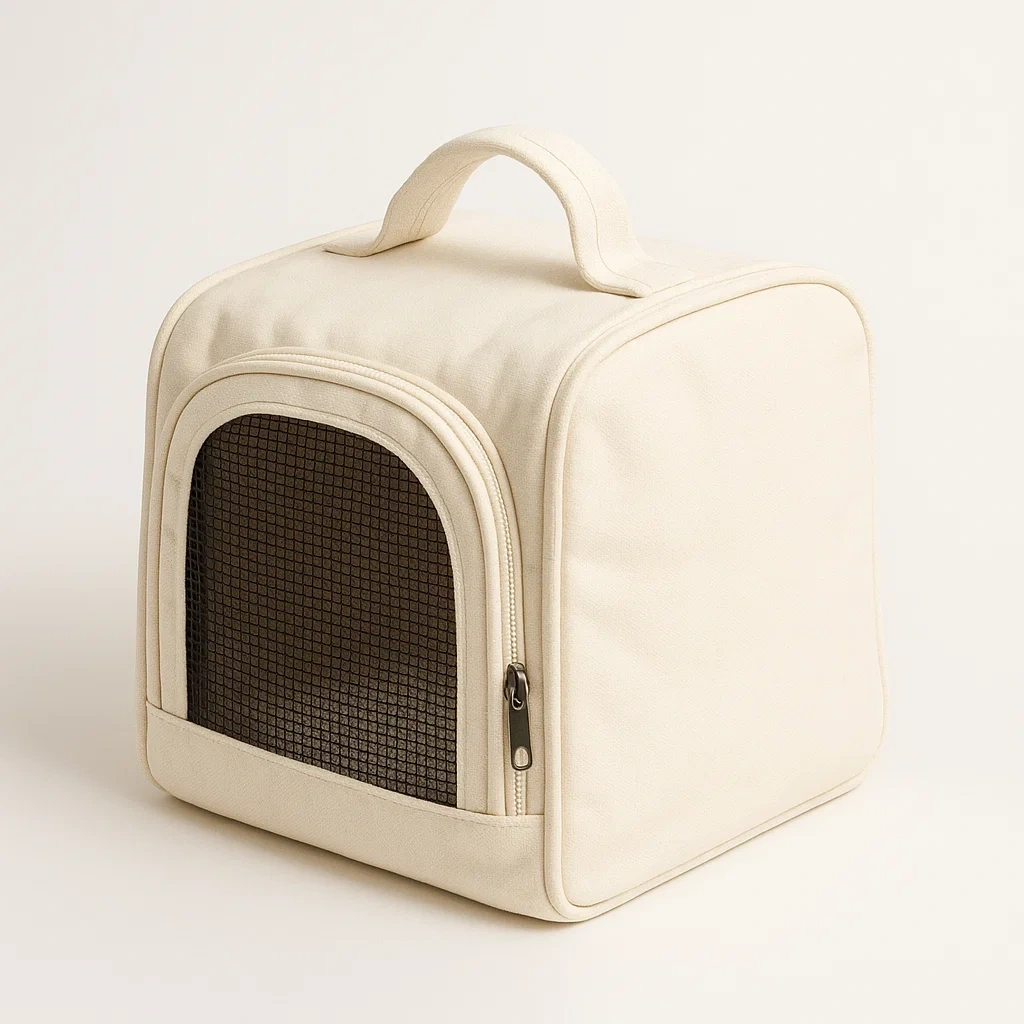Sac de transport en toile pour animaux avec grille respirante