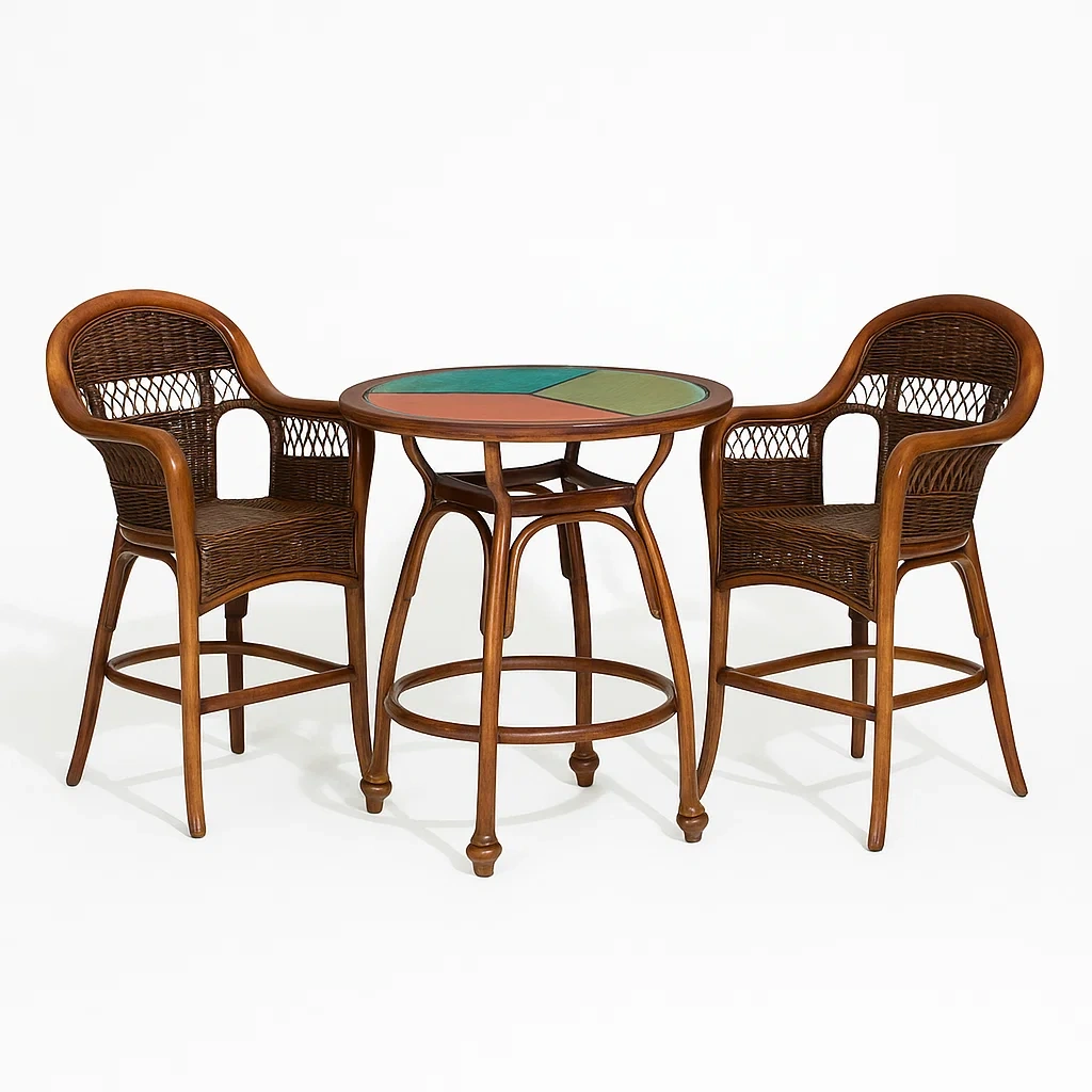 Ensemble de mobilier de jardin,Ensemble bar de jardin-DECORVIRO