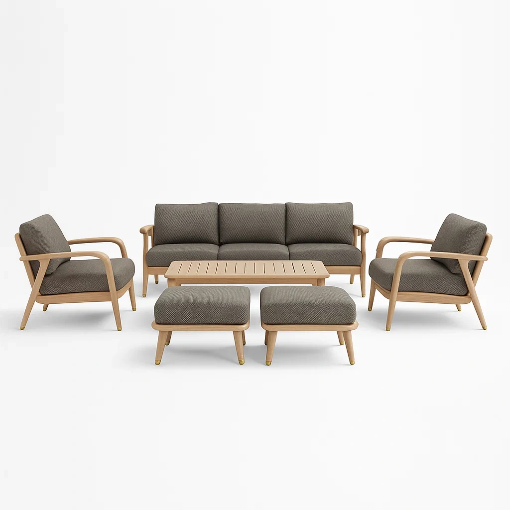 Ensemble de mobilier de jardin,Ensemble lounge de jardin-DECORVIRO