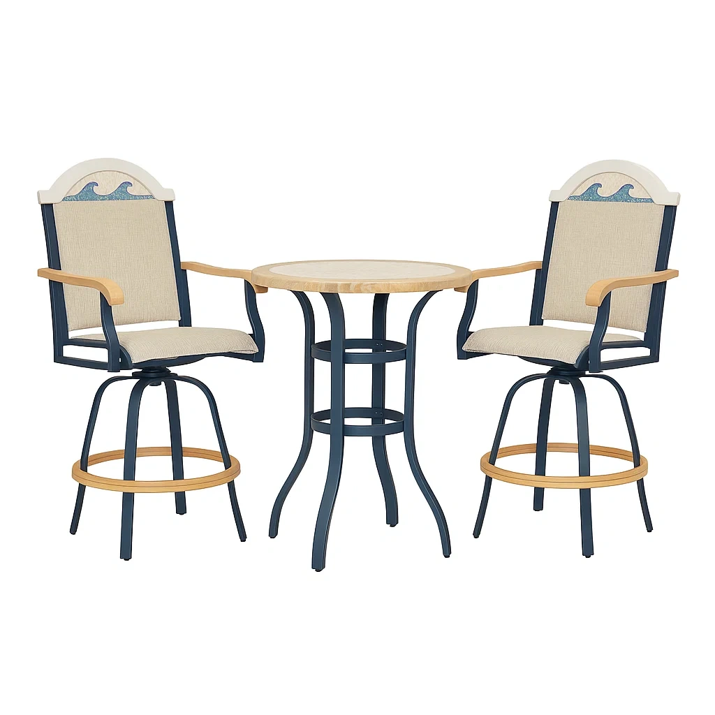 Ensemble de mobilier de jardin,Ensemble repas de jardin-DECORVIRO