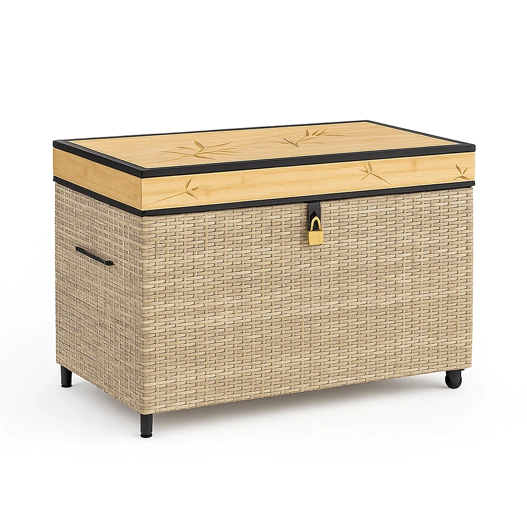 Rangement de jardin,Coffre de rangement pour coussins-DECORVIRO