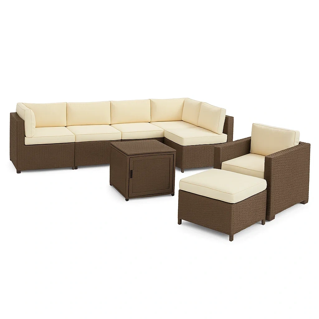 Chaises dexterieur,Ensembles lounge dexterieur-FURNITARO