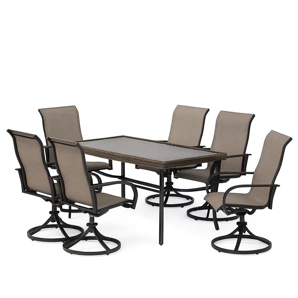 Ensembles de mobilier de terrasse,Ensembles de repas dexterieur-FURNITARO