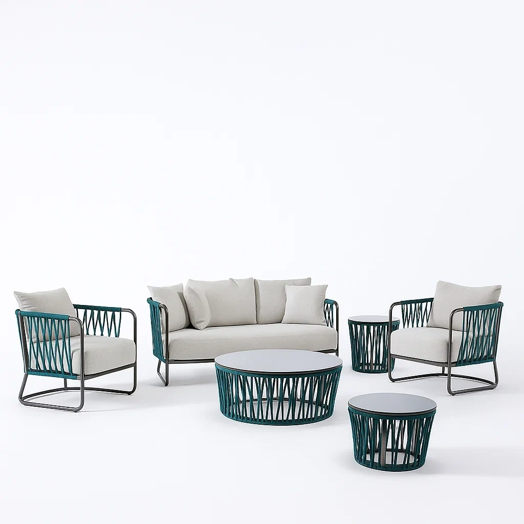 Ensembles de mobilier de terrasse,Ensembles de salon dexterieur-FURNITARO