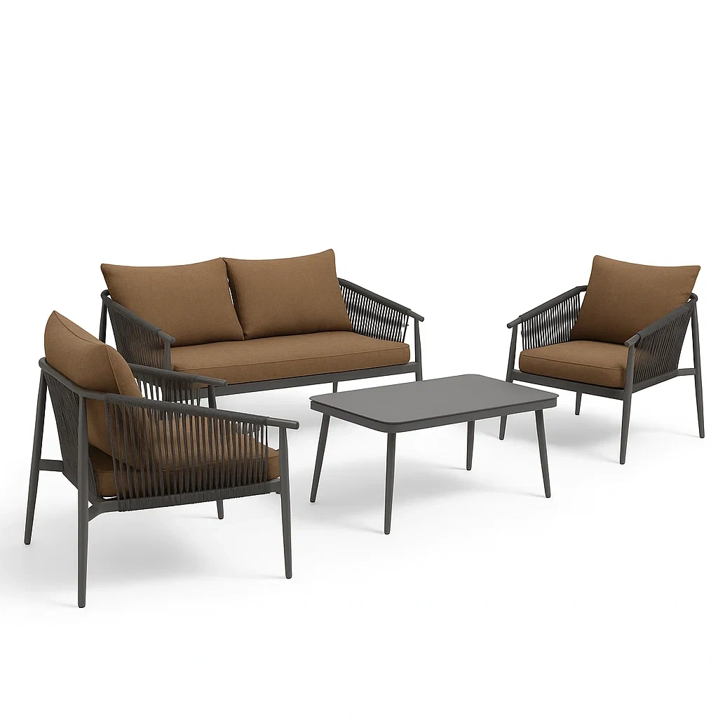 Ensembles de mobilier de terrasse,Ensembles de salon dexterieur-FURNITARO