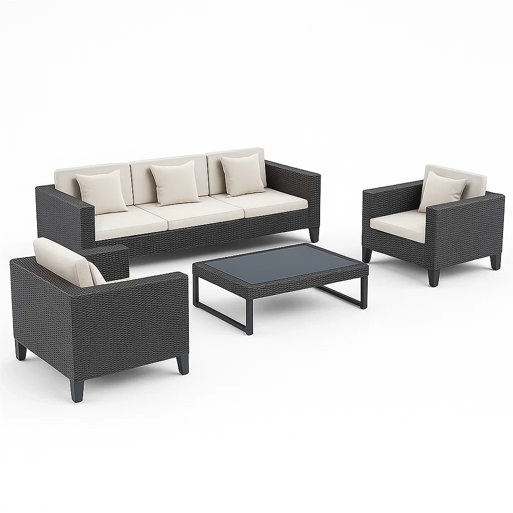 Ensembles de mobilier de terrasse,Ensembles de salon dexterieur-FURNITARO