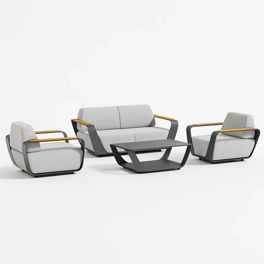 Ensembles de mobilier de terrasse,Ensembles de salon dexterieur-FURNITARO