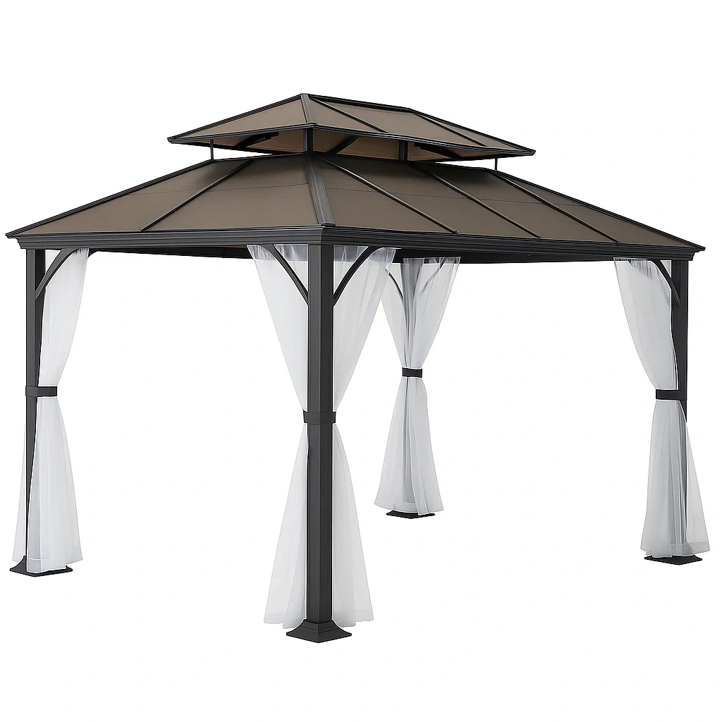 Protections solaires dexterieur,Gazebo de jardin-FURNITARO