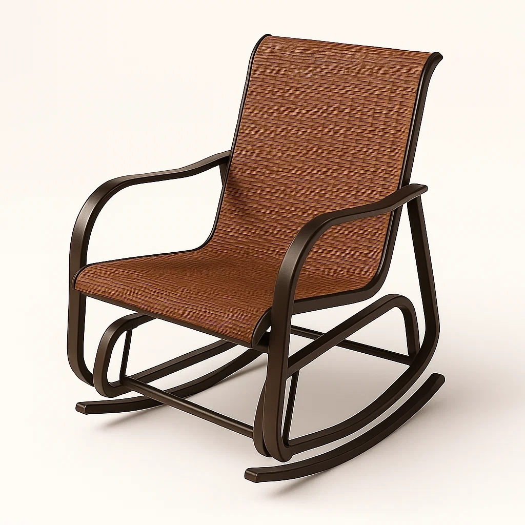 Chaises dexterieur,Chaises a bascule de jardin-FURNITARO