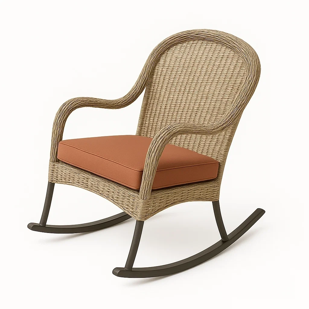 Chaises dexterieur,Chaises a bascule de jardin-FURNITARO