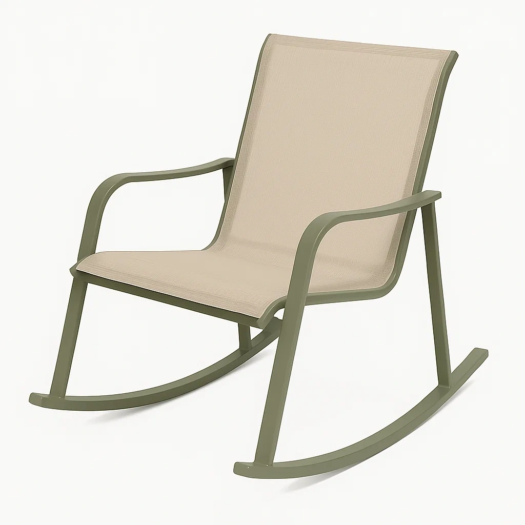 Chaises dexterieur,Chaises a bascule de jardin-FURNITARO
