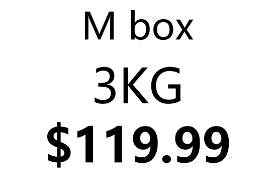 cardboard box