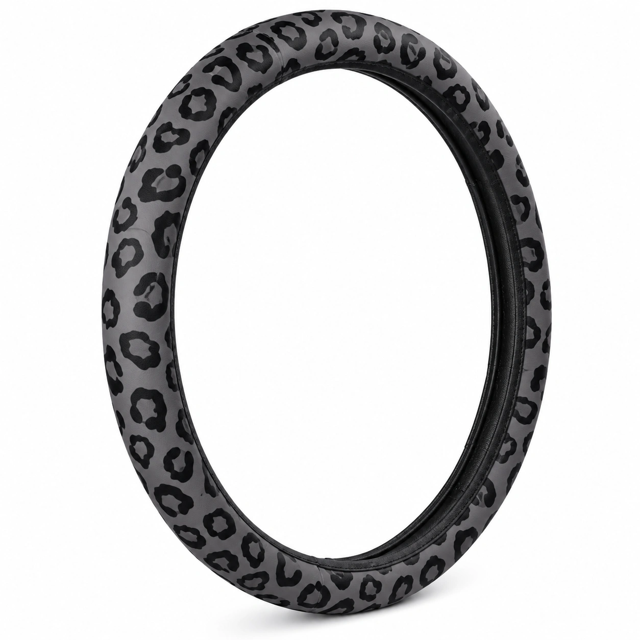Coprivolante Leopardato Grigio Nero-HOMEOLORA
