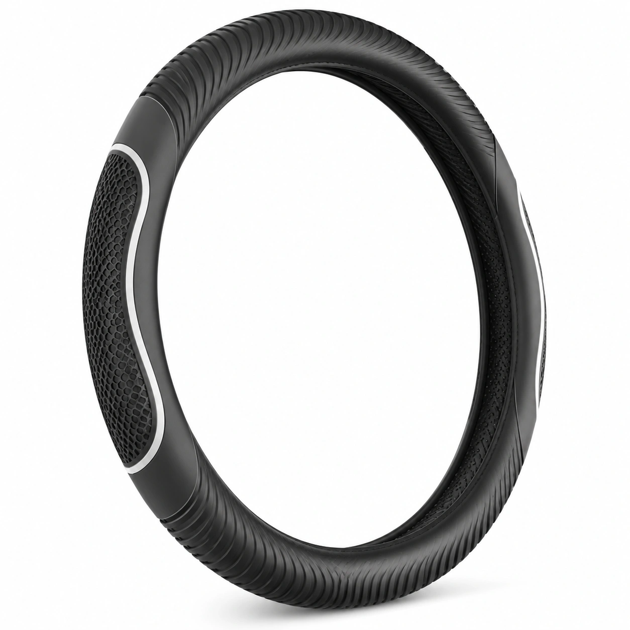Coprivolante Antiscivolo Nero 37 cm-HOMEOLORA