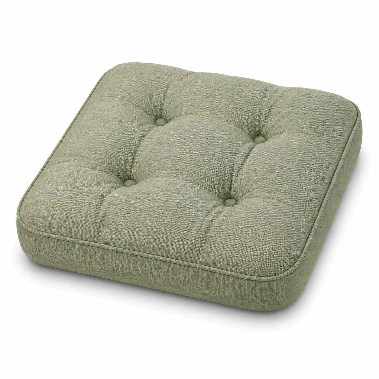 Cuscino Quadrato per Sedia 40x40 cm Verde Salvia-HOMEOLORA
