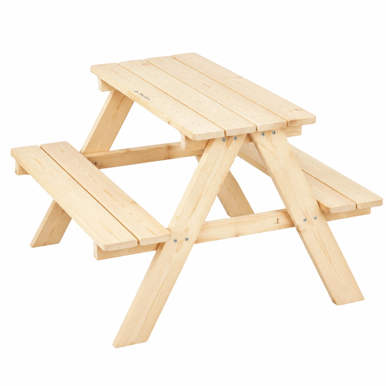 Table et Chaises Enfant en Bois pour Jeu-Elmnord
