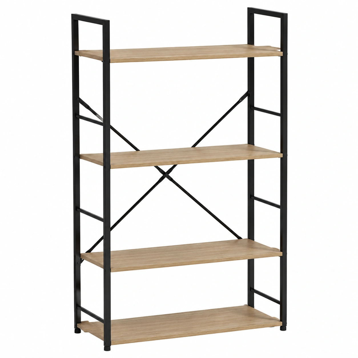 Étagère en Panneaux de Particules Marron 58 cm, Design Épuré et Fonctionnel-Elmnord