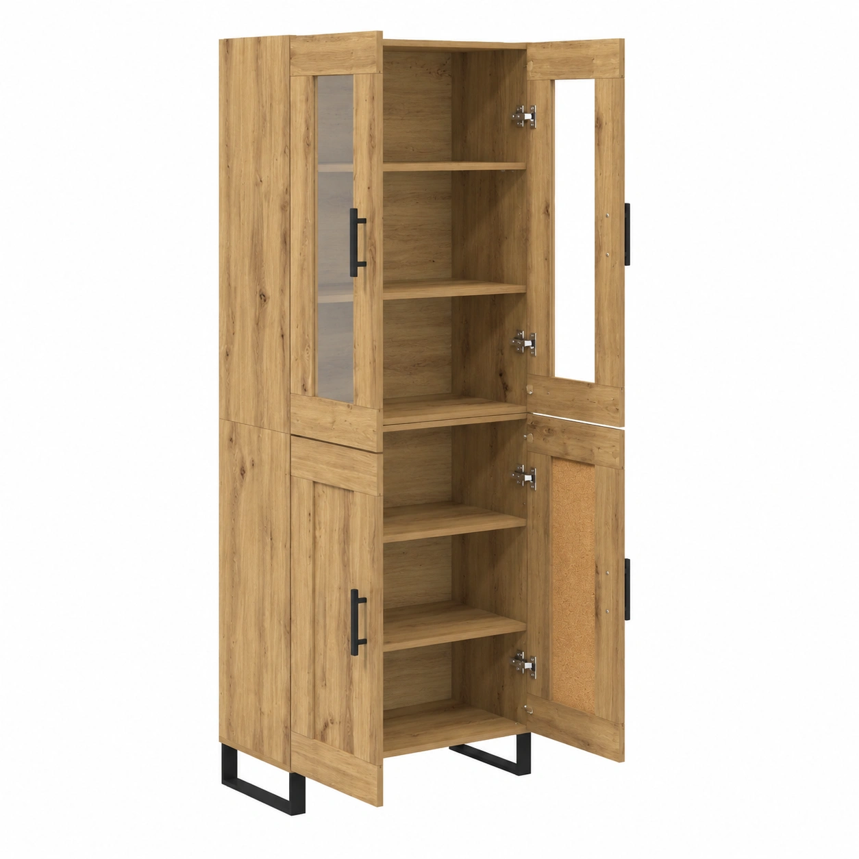 Armoire de Rangement en Bois pour Salon-Elmnord
