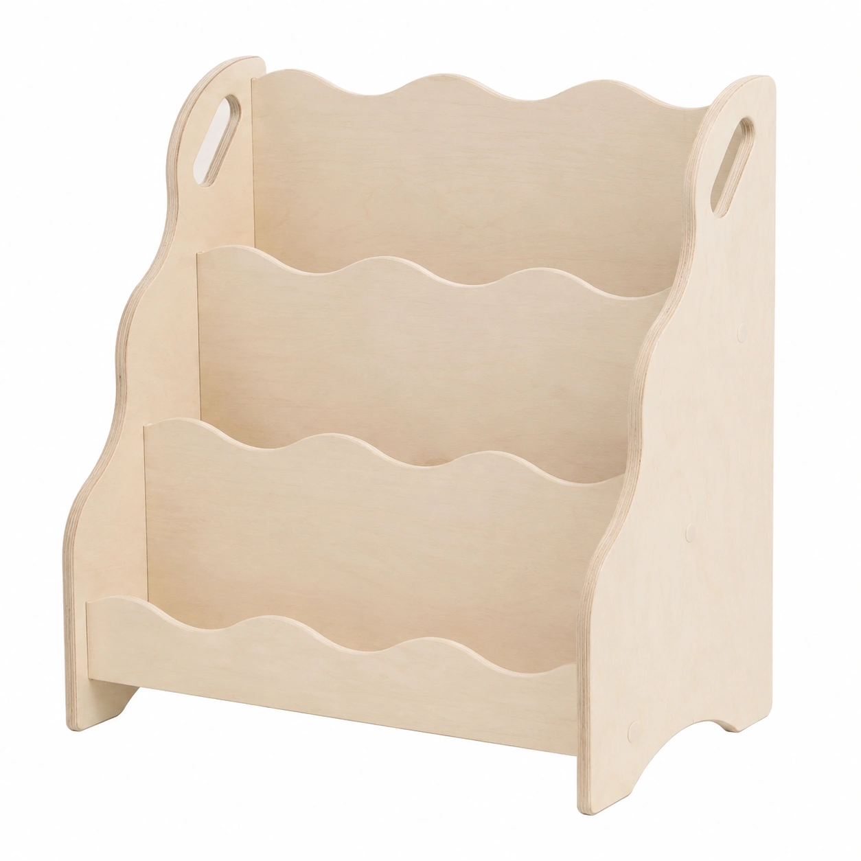 Étagère de rangement ondulée pour chambre d'enfant-Elmnord