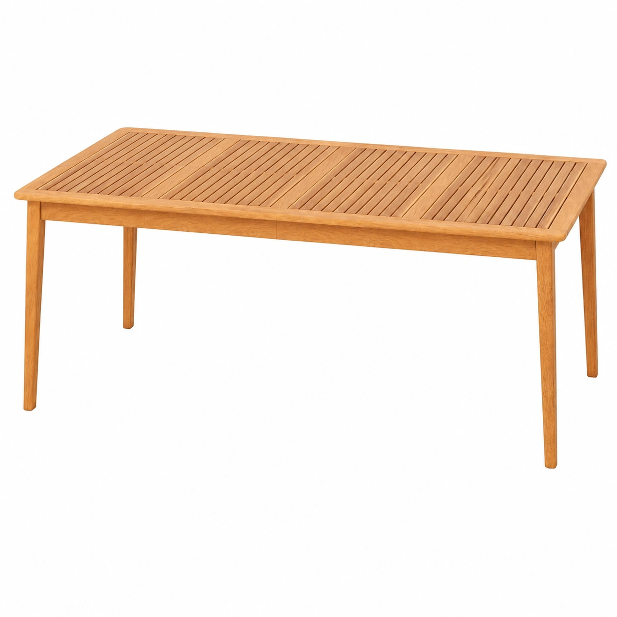 Table de Jardin Extérieure pour 8 Personnes avec Trou pour Parasol-Elmnord