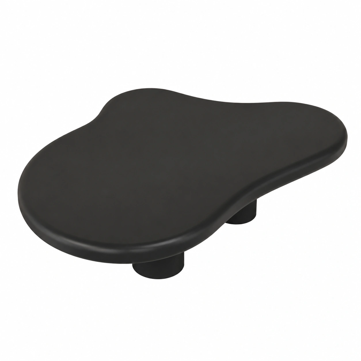 Table Basse Moderne en Forme de Nuage Noire-Elmnord