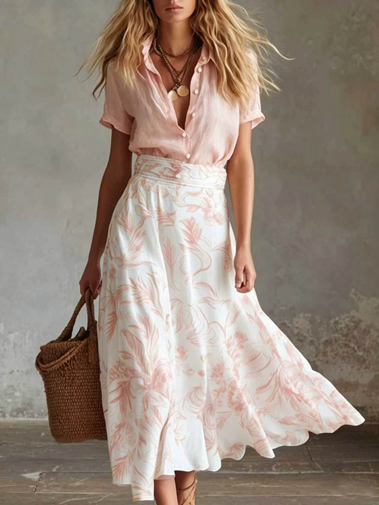 Sommerliches 2-teiliges Set – Leicht, feminin & mühelos elegant