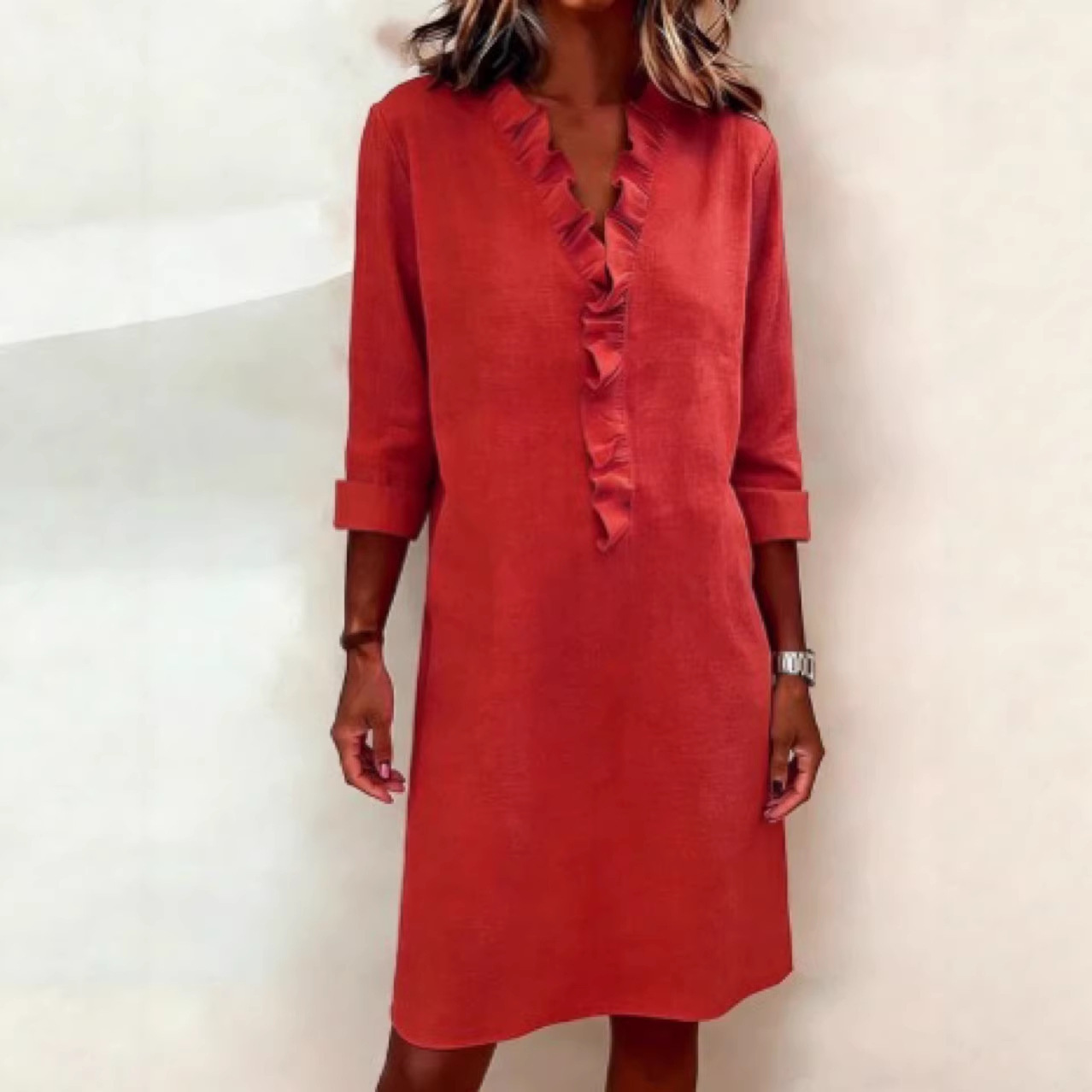 The Seraphina Ruffle Tunic