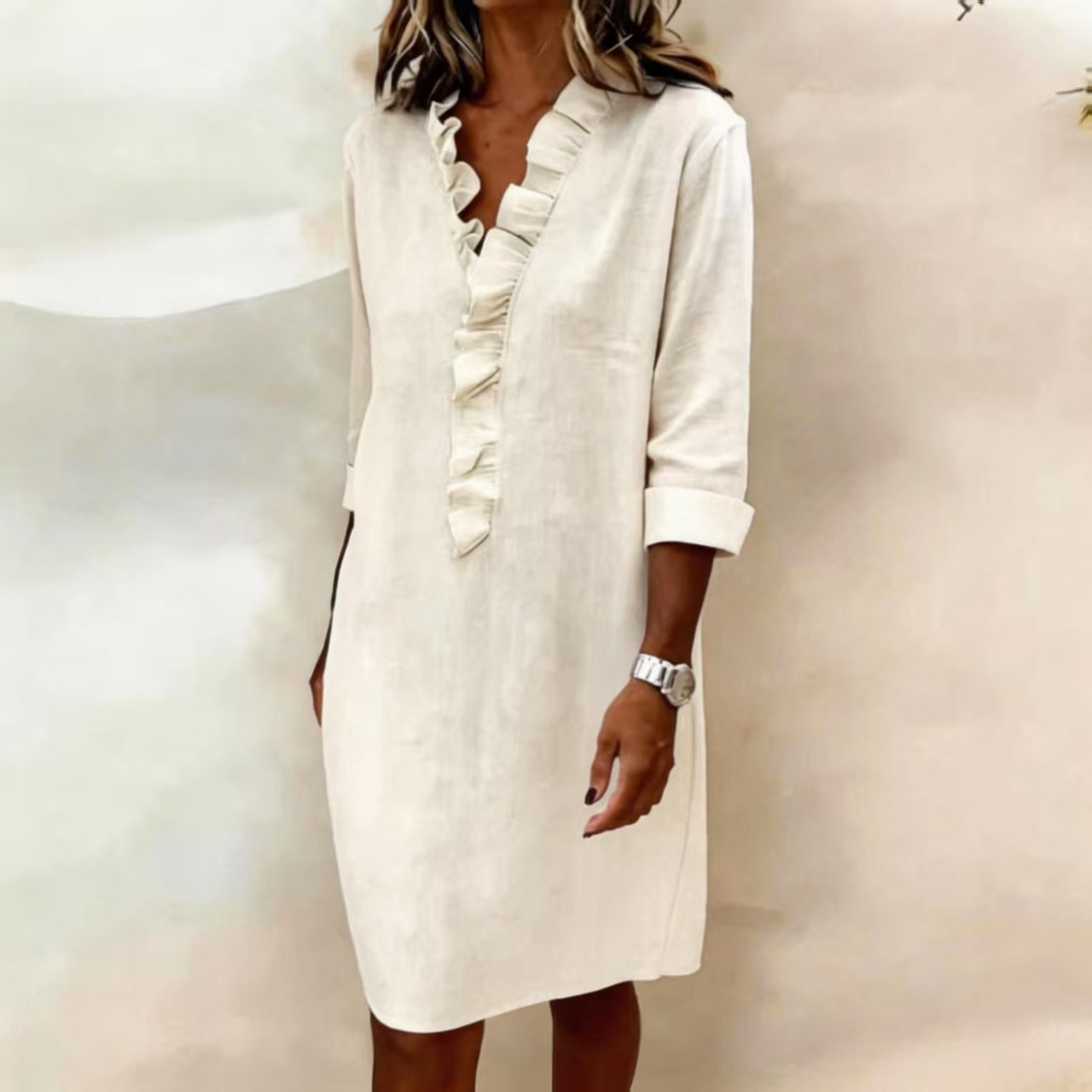 The Seraphina Ruffle Tunic