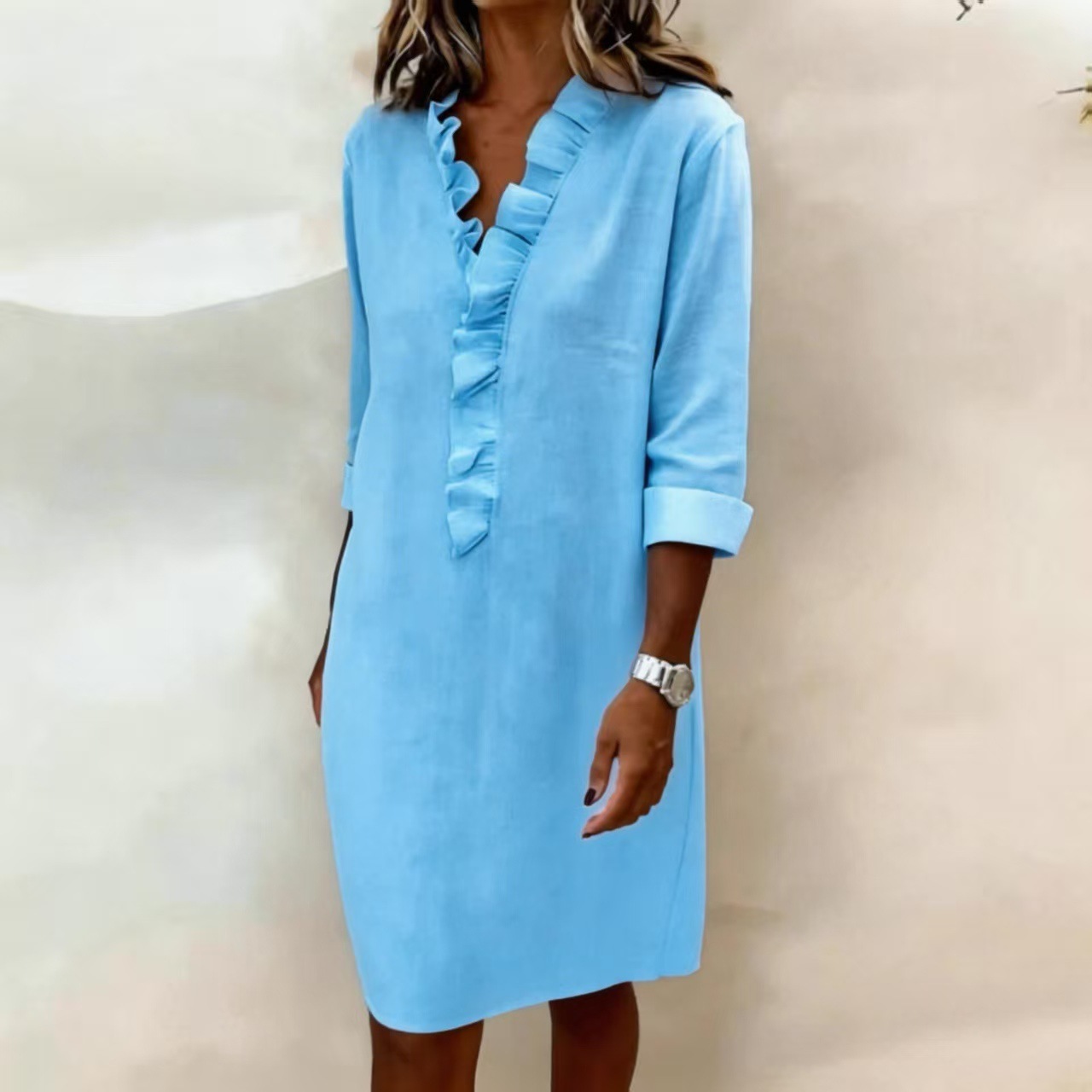 The Seraphina Ruffle Tunic