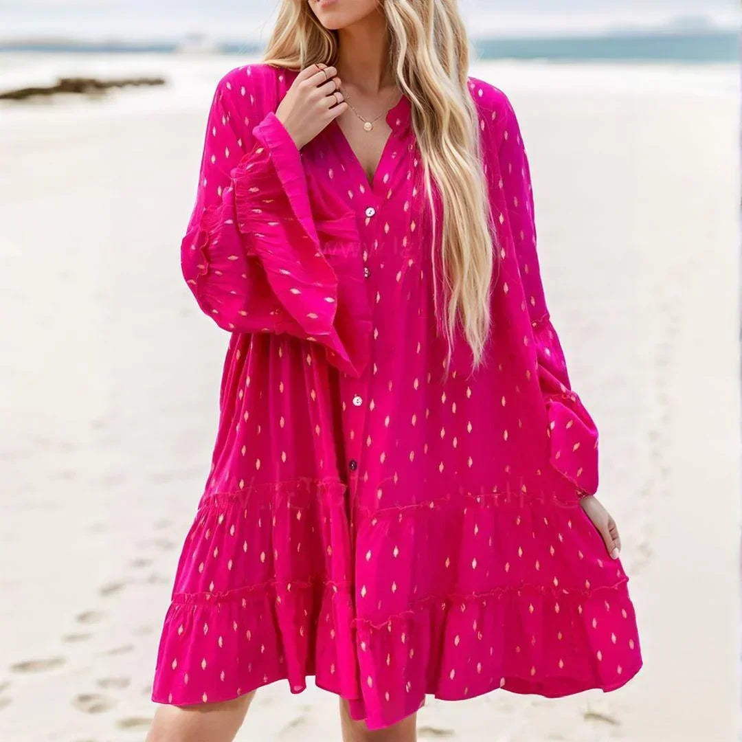 🌿 Leichte Sommerbluse im Orientalischen Stil – Luftig, locker & perfekt für warme Tage